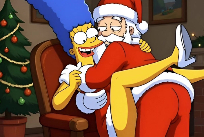 Octopussy Lovers Club: Santa Claus Se Folla a La Ama De Casa Casada...