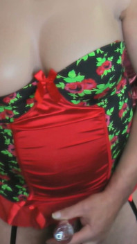 Sexy Dessous Anprobieren.
