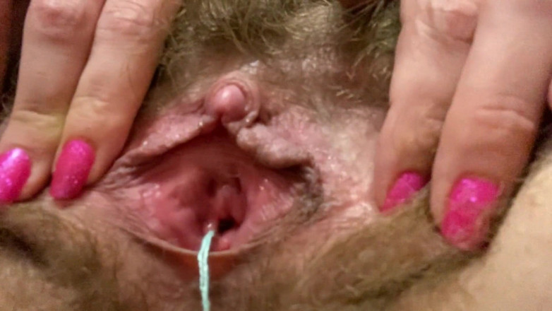 Cuteblonde666: I Came Twice During My Phase! Close up Hairy Pussy...