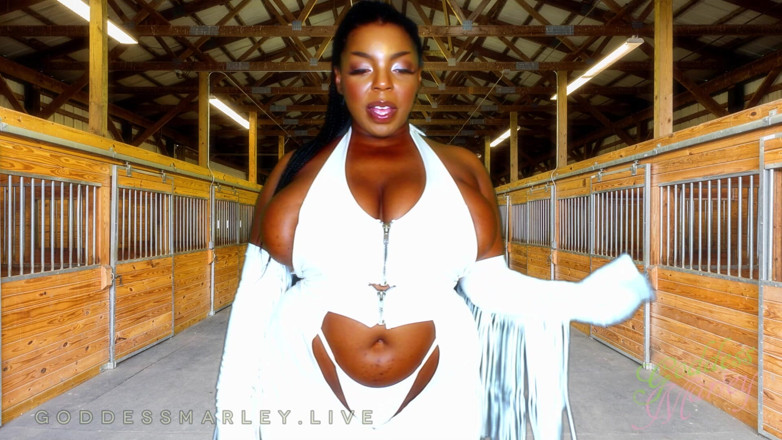 Goddess Marley: Fatto per mangiare sborra!
