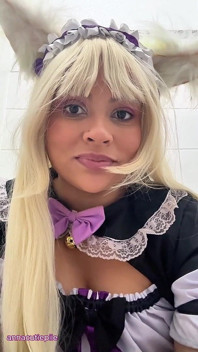 Public Toilet Farts at Cosplay Con - Gassy BBW in Cosplay