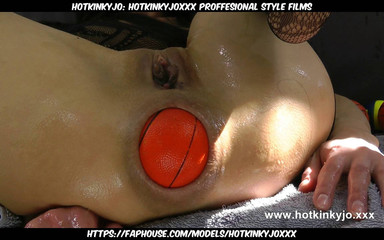 Hotkinkyjo: Hotkinkyjoxxx proffesional style films: J’ai des couilles et prolapsus anal par hotkinkyjo