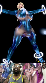Samus Cums in Her Tight Skin Suit so Much, She Made Herself Into a Nice Warm Cummy Condom