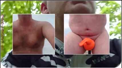 Carmen_Nylonjunge: Video collage of a bike tour without 1 ** Outdoor **