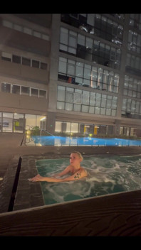 Want to Join Me? Its so Hot in This Pool
