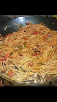 Tuna ke saath Spaghetti 2
