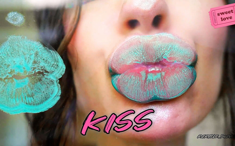 Sensual Glossy Minty Kiss (Rarible Diamond)