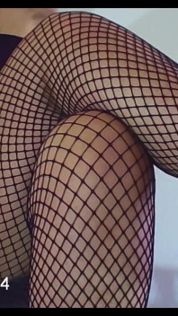 Mis a Displays Her Sexy Legs in an Panty Hose Show 2