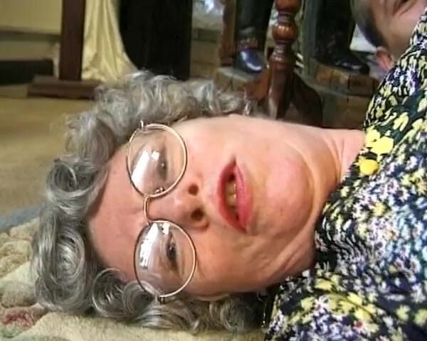 German's Fat and Old Ladies: Cum Eating German Granny Likes to Play with Big Cock