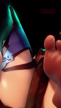 Eula Genshin Impact Gives You a Footjob POV Ntr Hilichurl