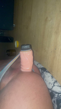 My Dildo Purrs Around in My Ass
