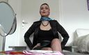 Lady Victoria Valente: 5 vackra nya satin halsdukar demonstration som bärs som en...