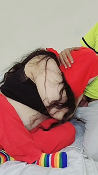 Cadılar Bayramı Anal Özel, Hayalet Bayan Hintli Iri Güzel Kadın Prezervatifsiz Domalarak Zombiyle Anal Seks Yapıyor