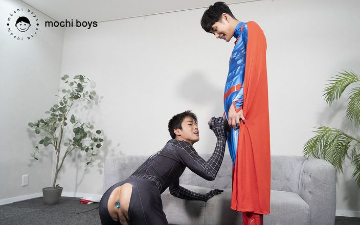 Mochi Boys: Superman x Spiderman kostuum rollenspel