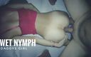 Wet nymph: Styvsyster tight fitta förstörde doggy av Monster kuk