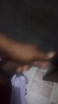 Big Dick Toilet Masturbation