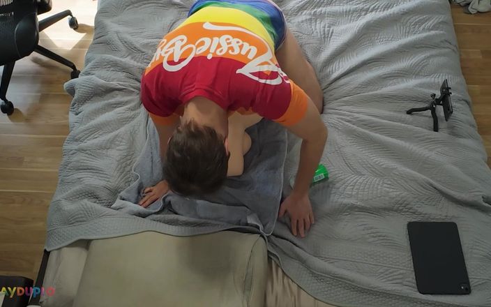 GayDuplo: Трахаю секс-куклу в сексуальных трусиках для гордыни!