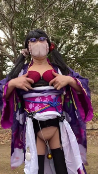 No. 104: the Phantom Kimono Beauty Appearing in the Winter Countryside: a Crossdresser Walks Through the Sunlit Glade Part 1