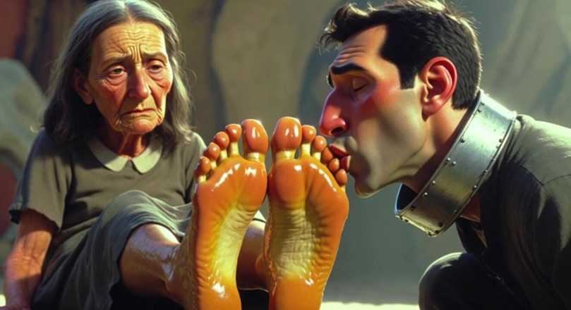 YOUR BEST FANTASY: Man Devoted to Old Womens Feet in Asylum