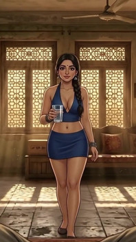 Unschuldige sudha stief chachi wird gefickt, als stief chacha nicht zu hause war. Hindi dirtytalk