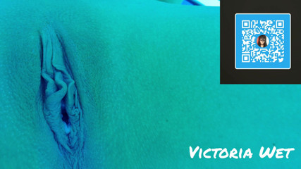Victoria wet: Stiefmutter im solarium fingern