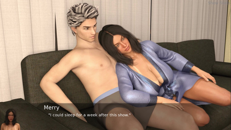 Porny Games: 热辣人妻项目 - 在胡同里得到一些精液（40）