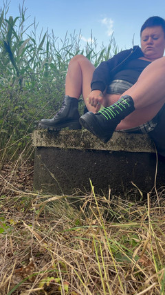 Hairyminka: Uma espiga de milho teve que servir