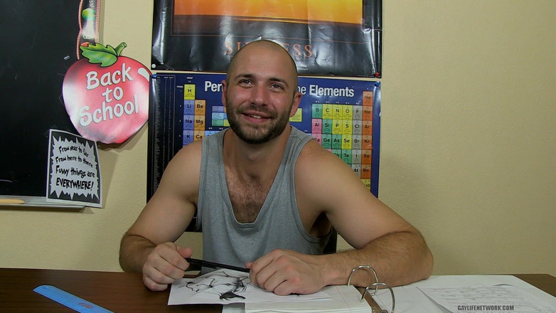 Teach Twinks: Hunky David ile röportaj