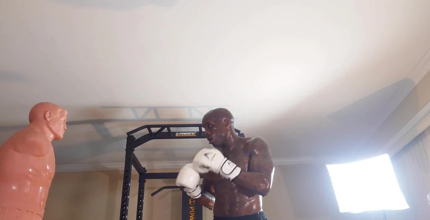 Hallelujah Johnson: Boxning träning kardiorespiratory fitness är en av fem komponenter till hälsa...