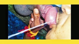 Vän sugade kuk och tog sperma i munnen