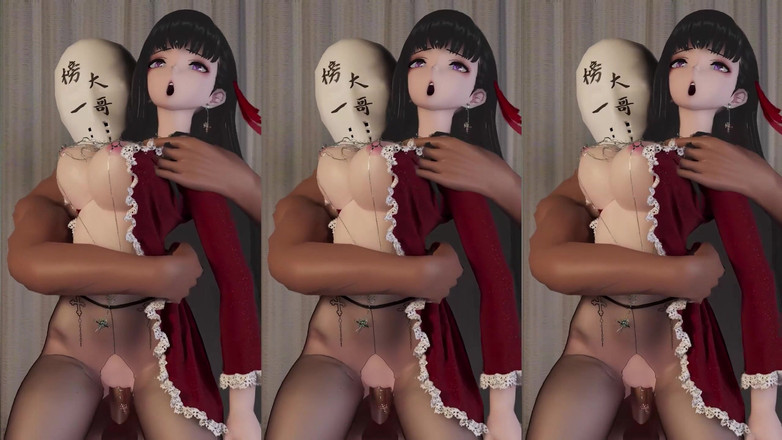 MikuMotion: Selena Phut Hon Ring Mamelon Ongle Noir Soie Dansant Orgasme