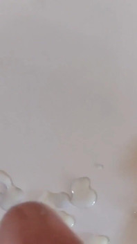 Monster Shot of Cum on Paper.