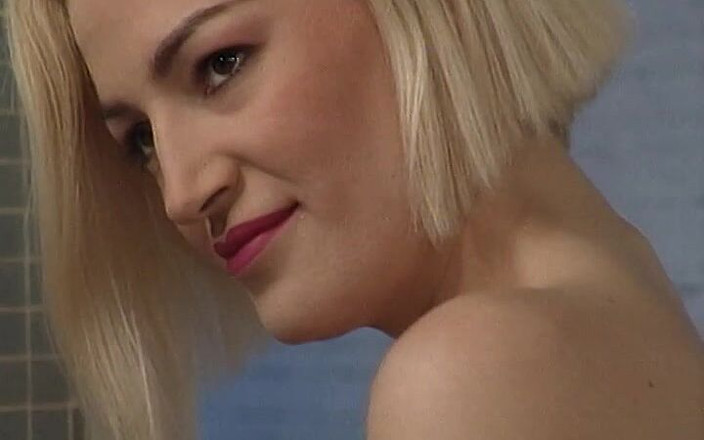 Magmafilm: Pubic Haired Blonde Fucked in the Bathroom
