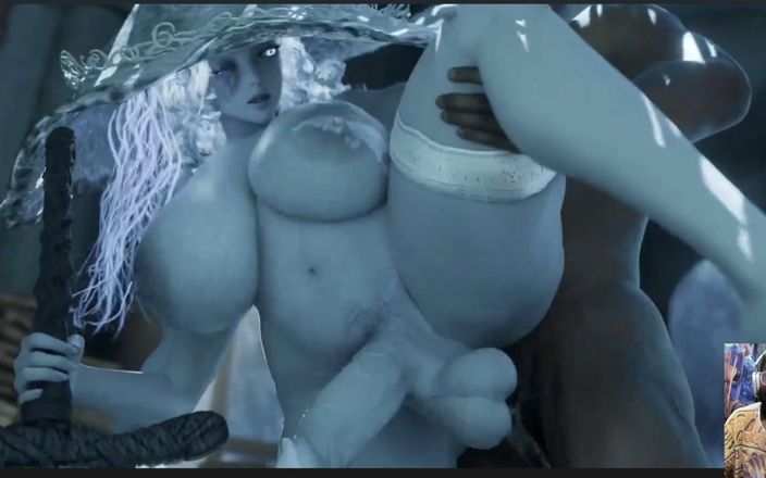 L6RD7BLU3 FUTA: Big Huge Futa Lactating Breast Ranni Gets Fucked in Her...
