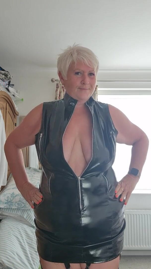 Uk Joolz: PVC dress