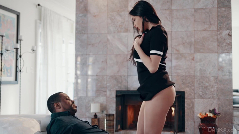 Dark X: Anissa Kate knows how to satisfy her man like a...