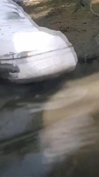 Jon Arteen Plays in the Mud with His New Sneakers Nike Air Force One Af1 Sockless. Boy Foot Fetish Gay Porn Video
