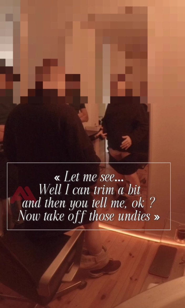 AmateurBoysPissing: Samimi berber dükkanı heteroseksüel müşterinin beklenmedik hizmeti - tam sürüm