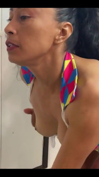 Stepdad Arrives to Help with My Workout