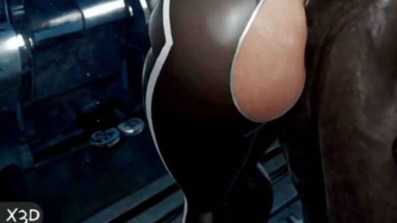 Waifu hentai narrated: Hentai Interracial samlingsvideo del 2 - vita slampor förstört av enorma spermatäckta...