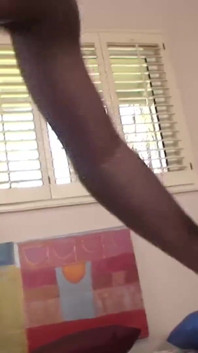 Culo apretado consigue crema por polla negra