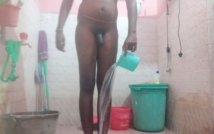 Tamil 10 inches BBC: Sexy Night Bath Tamil 10 Inches BBC