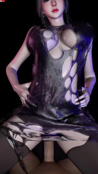 Godaan berkutu: Model awek 3D - Hentai animasi 3D