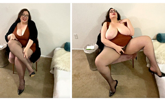 cutejayne: Meia-calça terapia assisti-la gozar