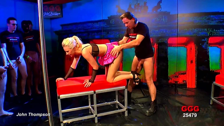 GGG John Thompson Studio: Ggg John Thompson - Blowjob Machine Gets Faced