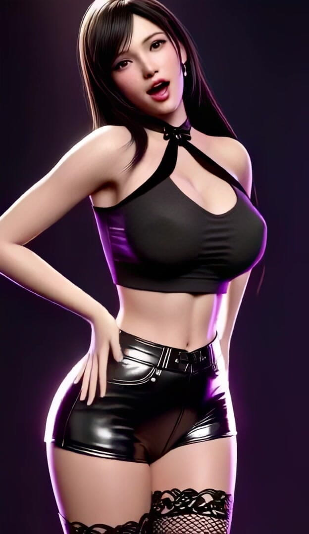 3D-Hentai Games: ティファの激しい踊り (hellovenus - I'm Ill)