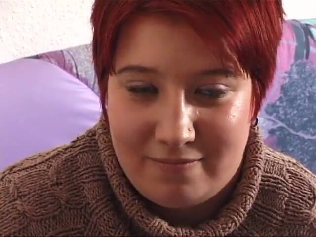 German Classic Porn videos: Annegret 24，德国胖美女家庭主妇试镜