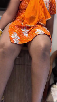 Thick Thigh Indian Mommy in Heels