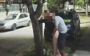 Active Couple Arg: Hot Couple Fucking on the Street in Outdoor with Risky