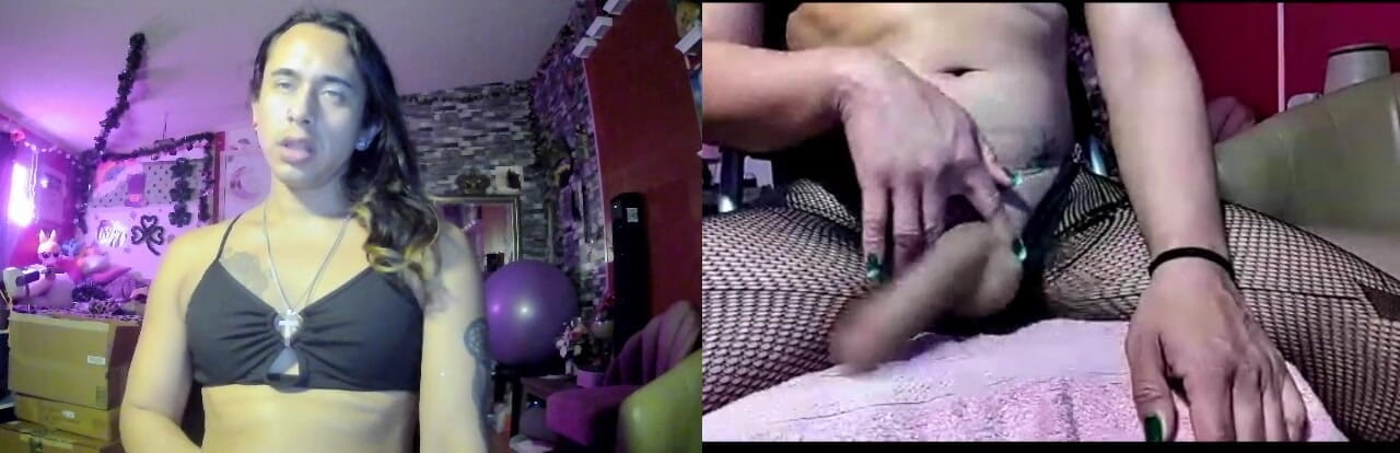 TSJade95: Xuất tinh trên duel cam